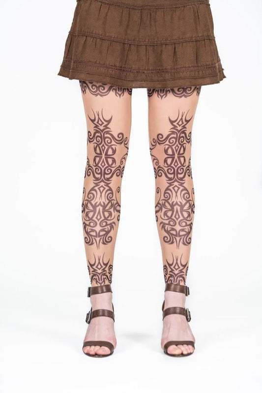 Mehndi Henna Tribal Tattoo Leggings