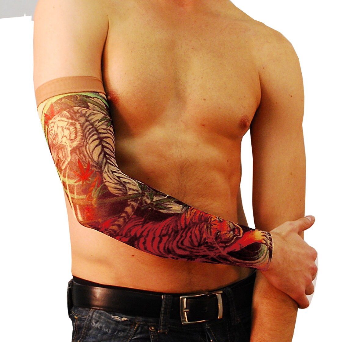 Tiger Single Tattoo Sleeve