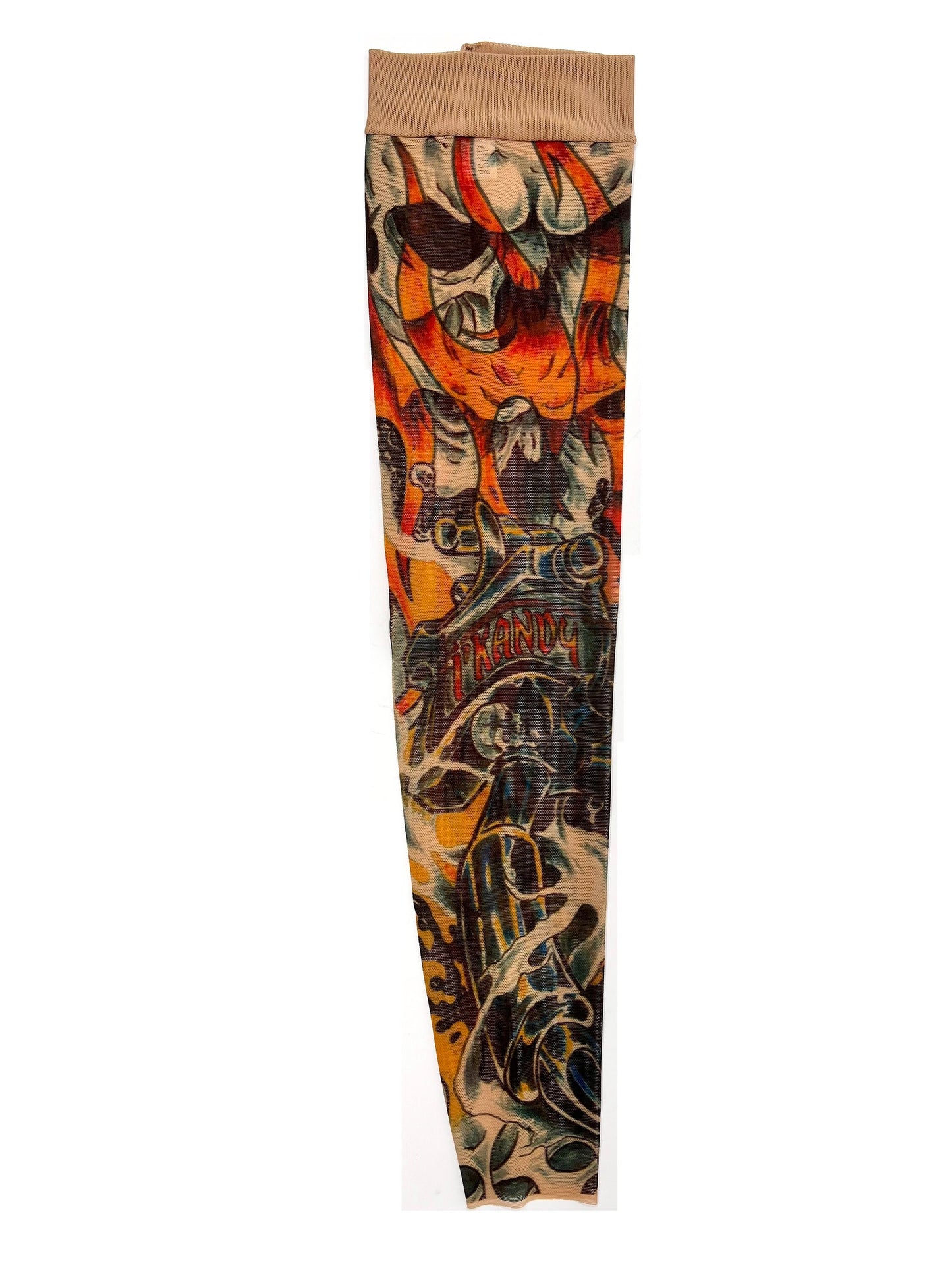 Ikandy Flames Fire Single Tattoo Sleeve